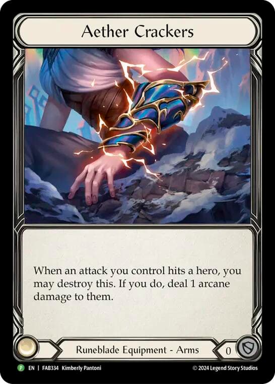 Aether Crackers - FAB334 — Flesh and Blood: Promo Cards card