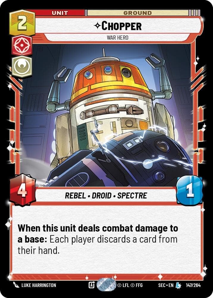 Chopper - War Hero — Secrets of Power card