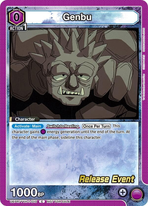 Genbu — UE13BT: Yu Yu Hakusho: Ghost Files Release Event Cards card