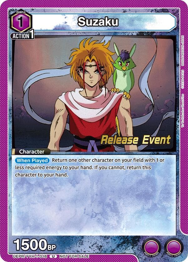 Suzaku — UE13BT: Yu Yu Hakusho: Ghost Files Release Event Cards card