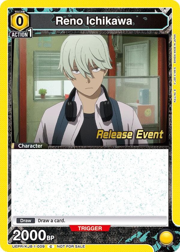 Reno Ichikawa (009) — UE12BT: Kaiju No. 8 Release Event Cards card
