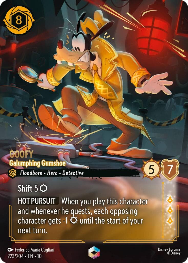 Goofy - Galumphing Gumshoe (Enchanted) — Whispers in the Well card