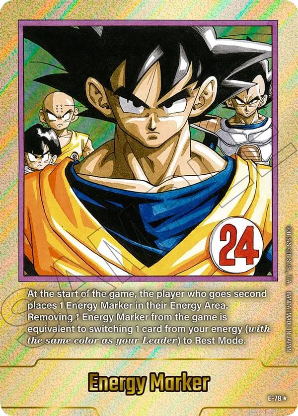 Energy Marker (E-78) (Gold) — Fusion World Energy Markers card