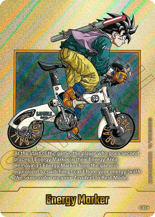 Energy Marker (E-82) (Gold) — Fusion World Energy Markers card