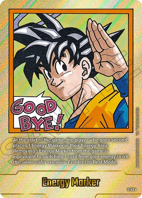 Energy Marker (E-83) (Gold) — Fusion World Energy Markers card