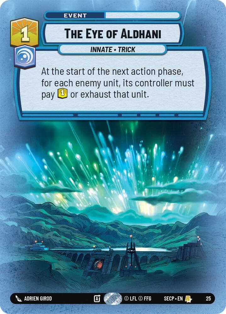 The Eye of Aldhani (Foil) — Secrets of Power: Weekly Play Promos card