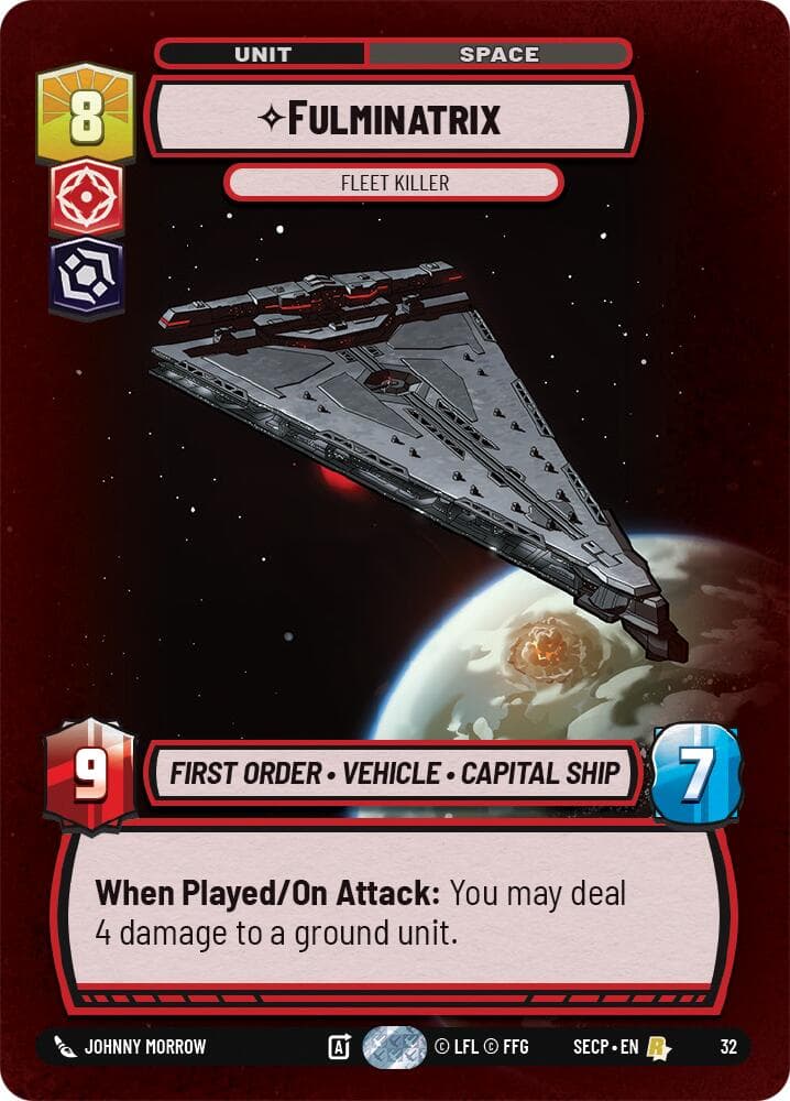 Fulminatrix - Fleet Killer (Foil) — Secrets of Power: Weekly Play Promos card
