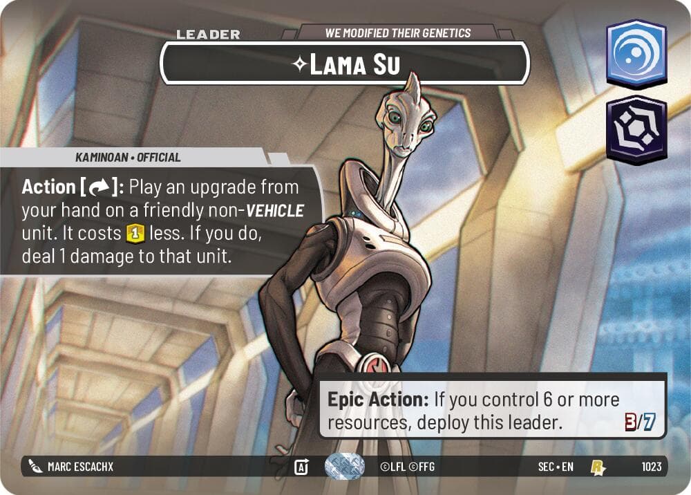 Lama Su - We Modified Their Genetics (Showcase) — Secrets of Power card