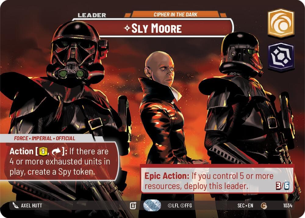 Sly Moore - Cipher in the Dark (Showcase) — Secrets of Power card