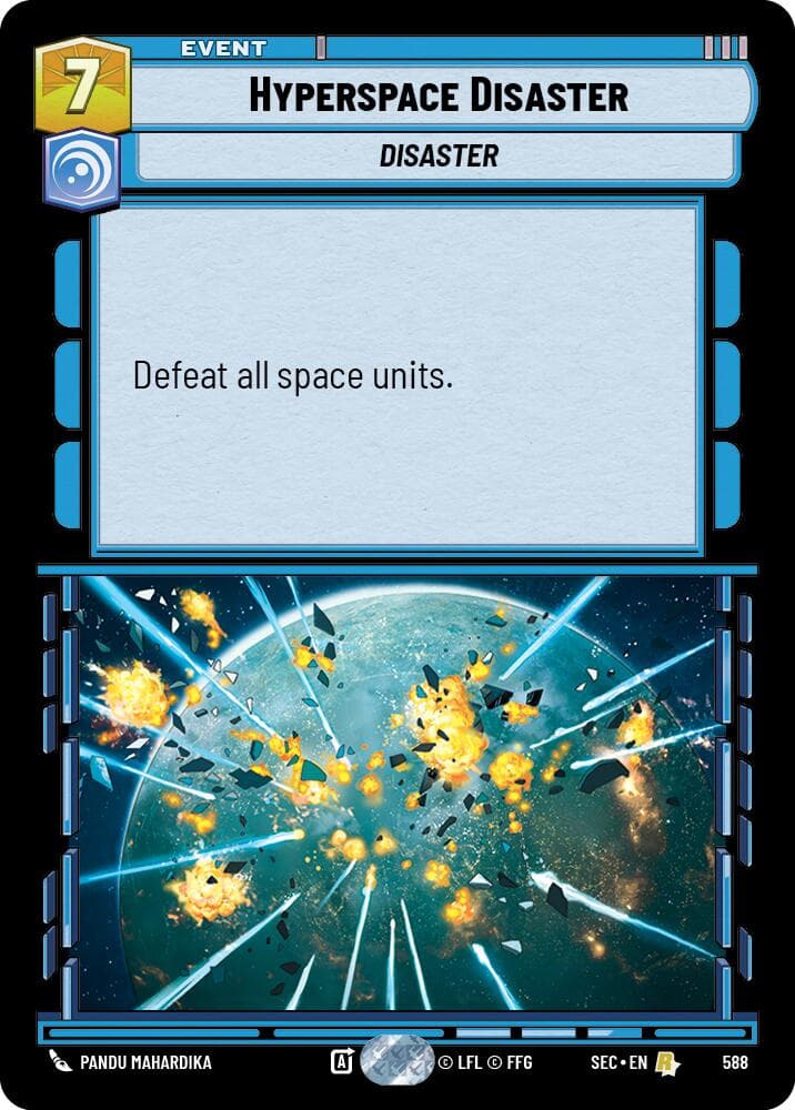 Hyperspace Disaster (Foil) — Secrets of Power card