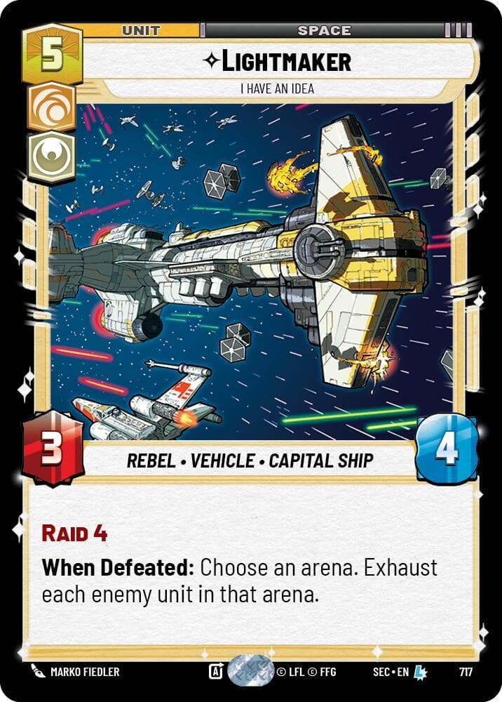 Lightmaker - I Have An Idea (Foil) — Secrets of Power card