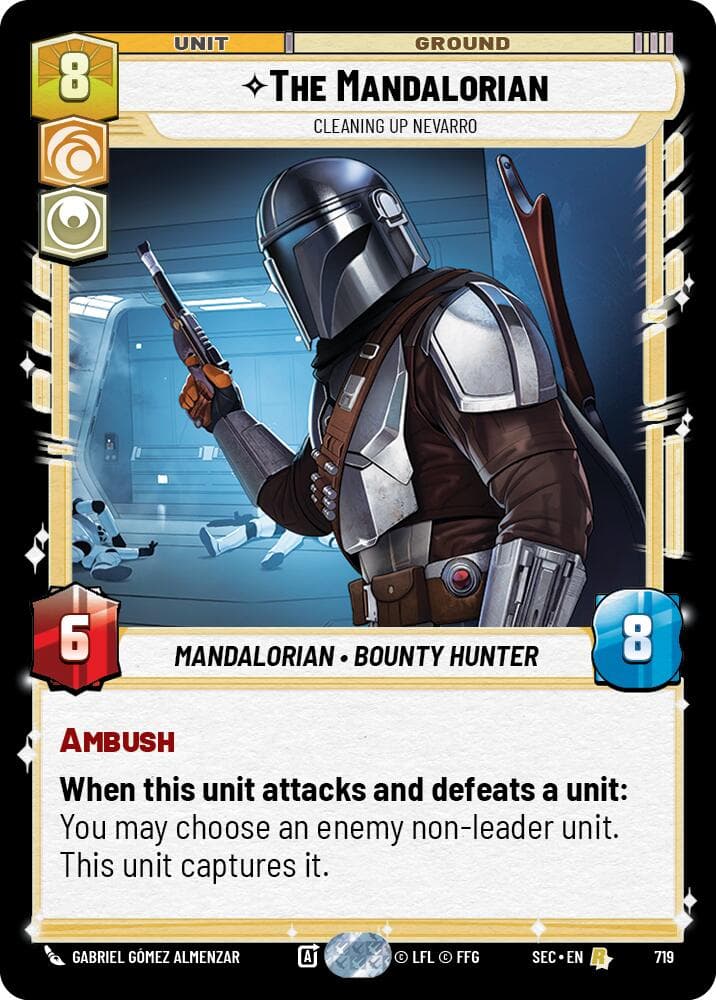 The Mandalorian - Cleaning up Nevarro (Foil) — Secrets of Power card