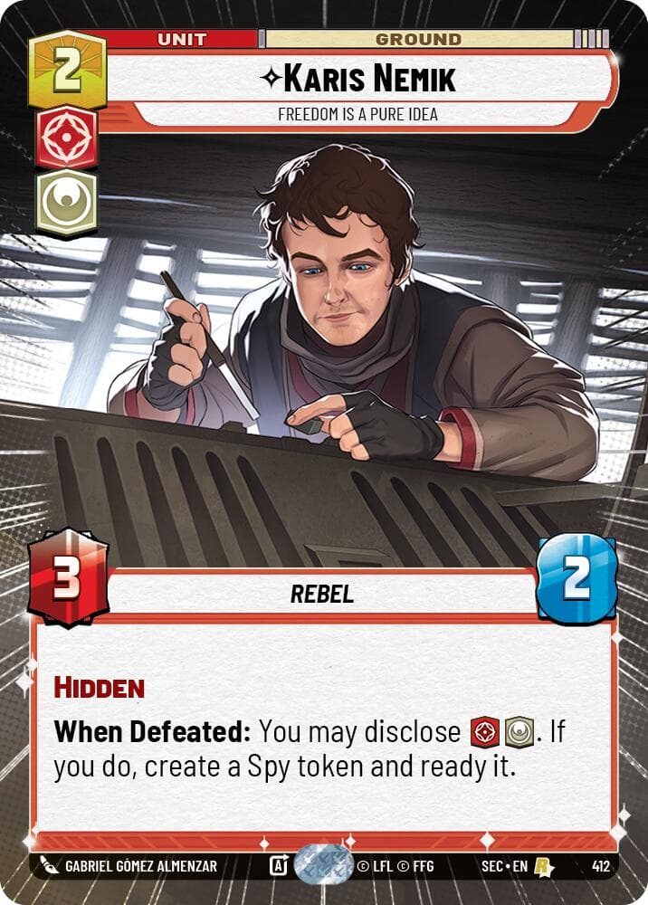 Karis Nemik - Freedom is a Pure Idea (Hyperspace) — Secrets of Power card