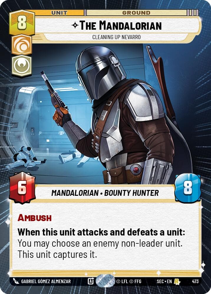 The Mandalorian - Cleaning up Nevarro (Hyperspace) — Secrets of Power card