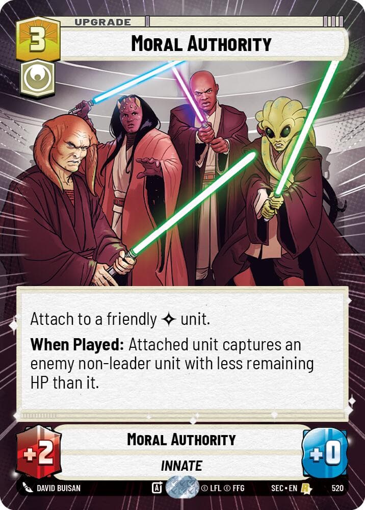 Moral Authority (Hyperspace) — Secrets of Power card