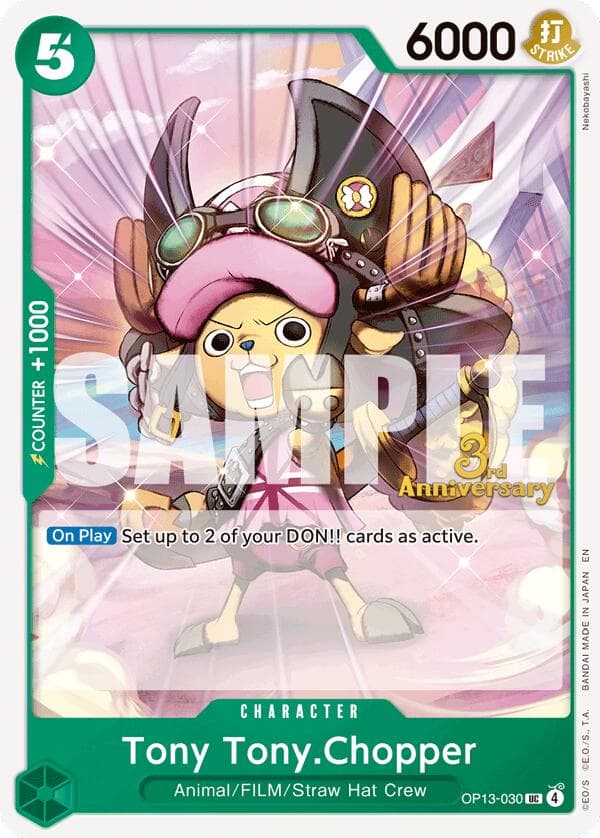 Tony Tony.Chopper — Carrying On His Will: 3rd Anniversary Tournament Cards card