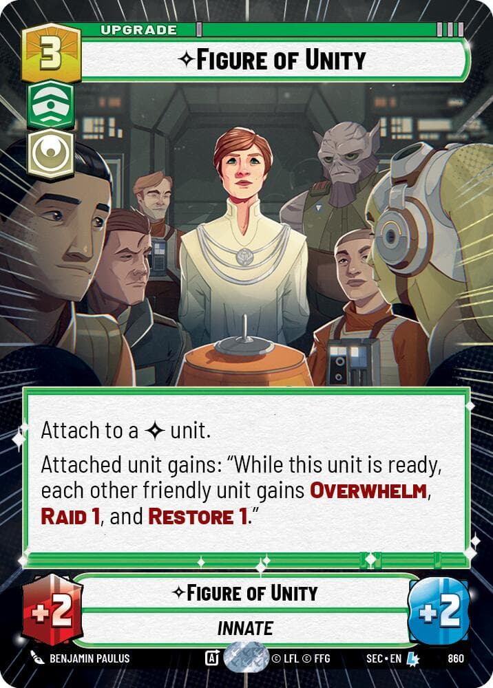 Figure of Unity (Hyperspace Foil) — Secrets of Power card