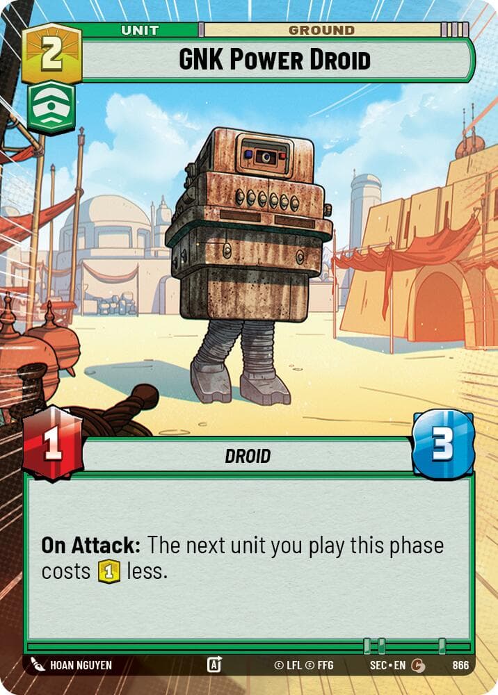 GNK Power Droid (Hyperspace Foil) — Secrets of Power card