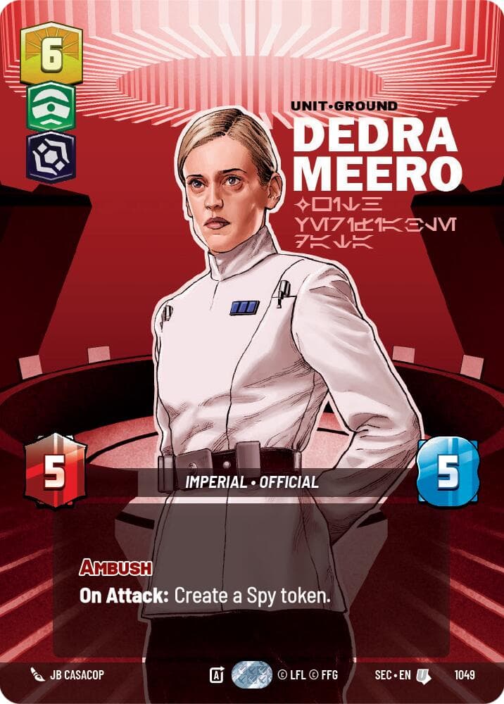 Dedra Meero - With Verifiable Data (Prestige) — Secrets of Power card