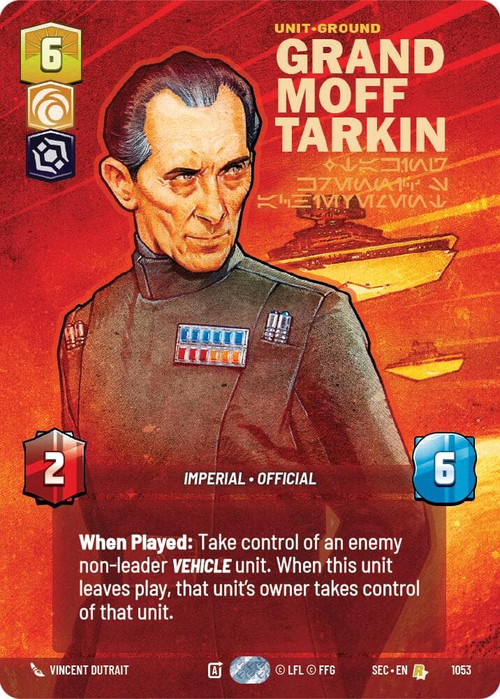 Grand Moff Tarkin - Taking Krennic's Achievement (Prestige) — Secrets of Power card