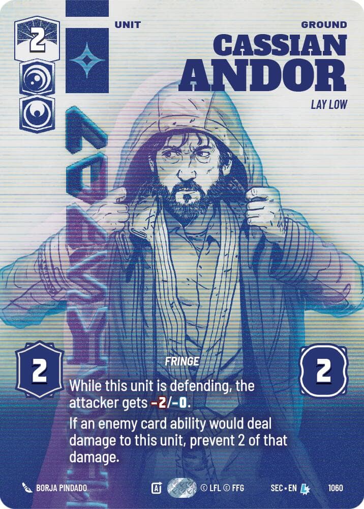 Cassian Andor - Lay Low (Prestige) — Secrets of Power card