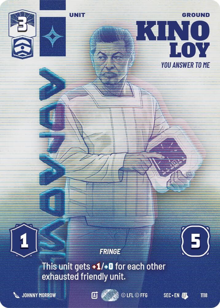 Kino Loy - You Answer to Me (Prestige Foil) — Secrets of Power card