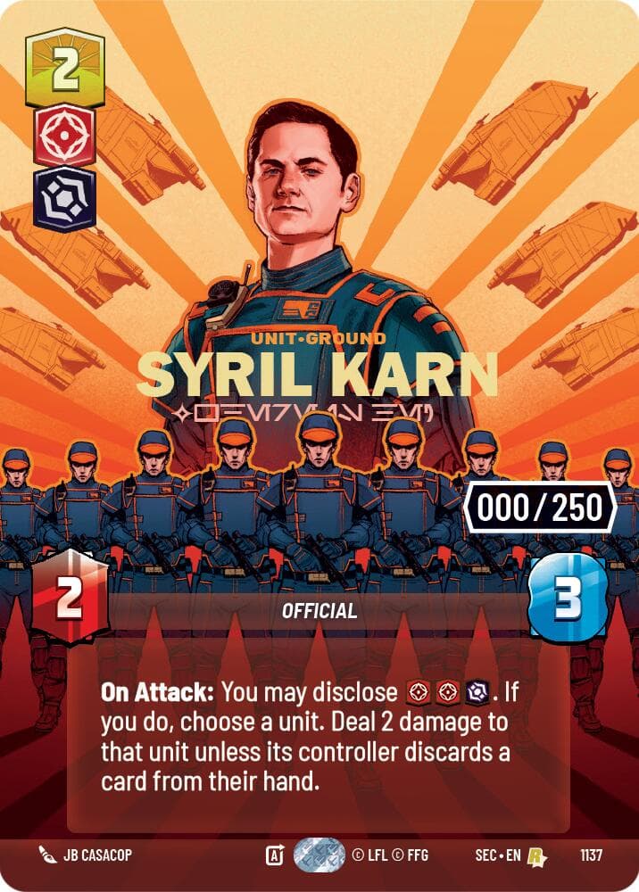 Syril Karn - Where Is He? (Serialized) — Secrets of Power card