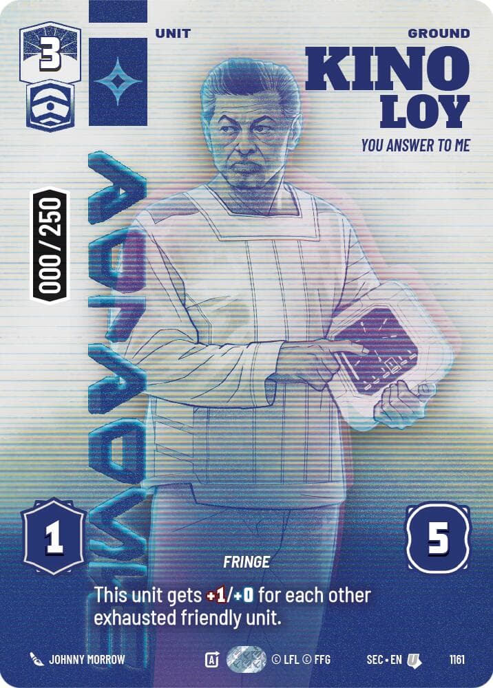 Kino Loy - You Answer to Me (Serialized) — Secrets of Power card