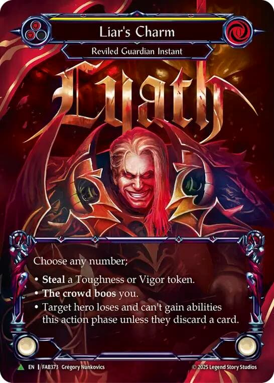 Liar's Charm - FAB373 — Flesh and Blood: Promo Cards card