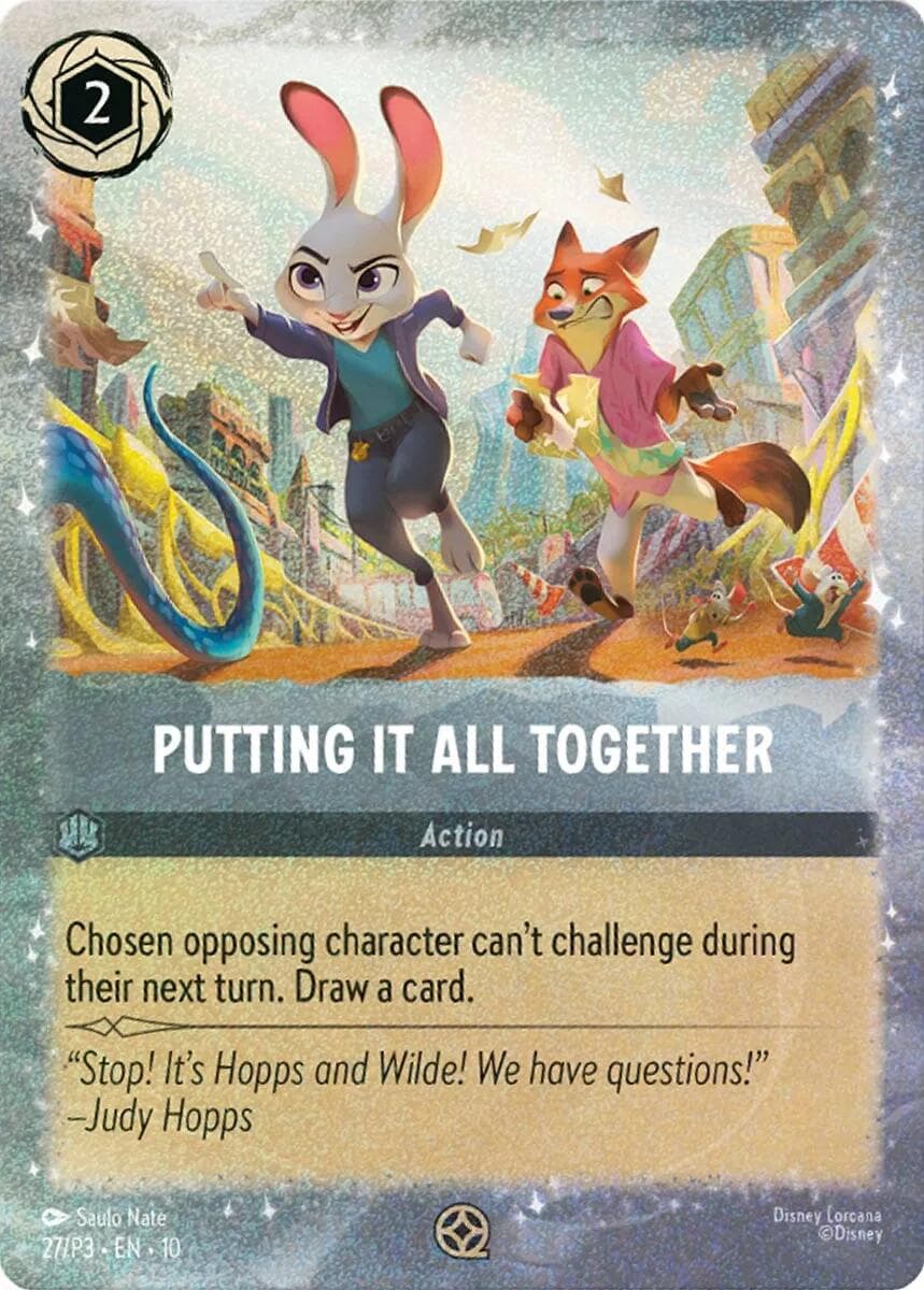 Putting It All Together — Disney Lorcana Promo Cards card