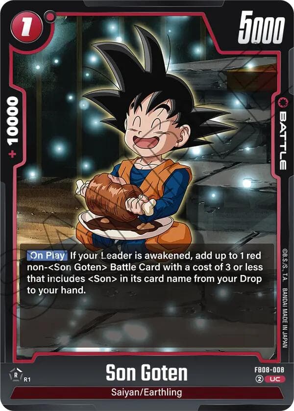 Son Goten - FB08-008 — Saiyan's Pride card