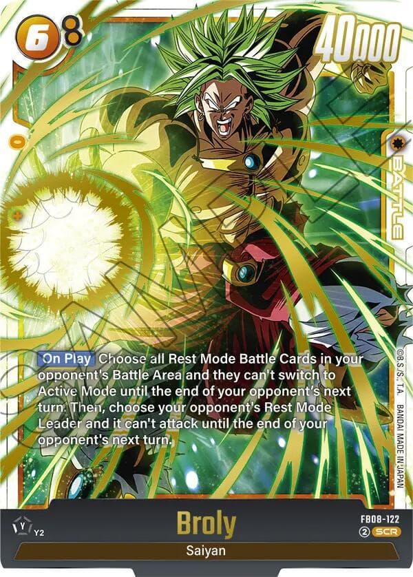 Broly - FB08-122 — Saiyan's Pride card