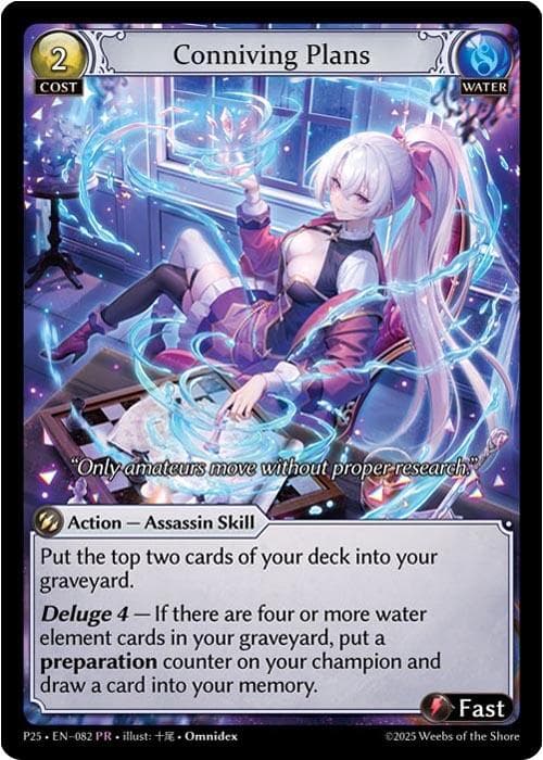Conniving Plans — Promotional Cards card
