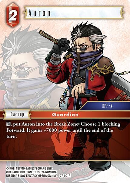 Auron — Journey of Discovery card
