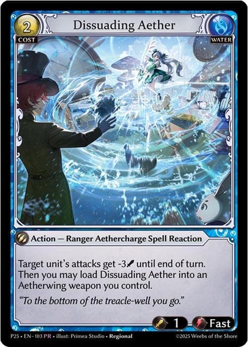 Dissuading Aether — Promotional Cards card