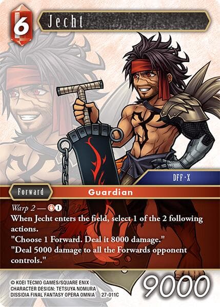 Jecht — Journey of Discovery card