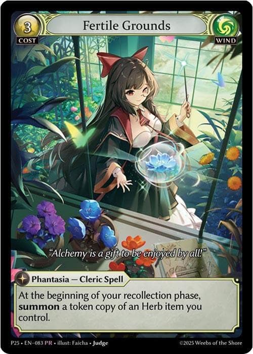 Fertile Grounds — Promotional Cards card