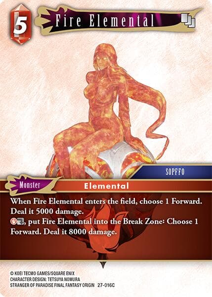 Fire Elemental — Journey of Discovery card