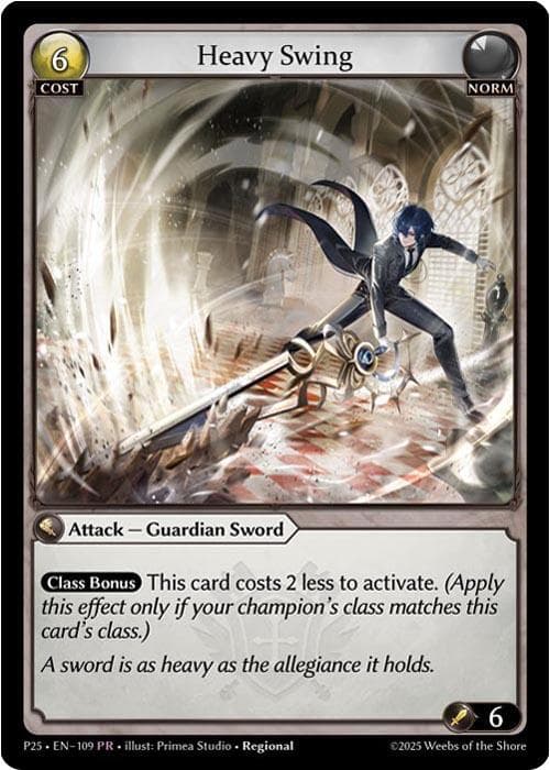 Heavy Swing (109) — Promotional Cards card