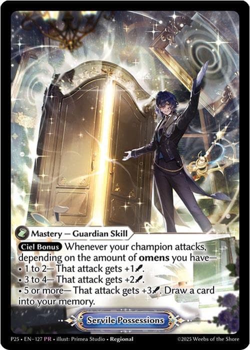 Servile Possessions — Promotional Cards card