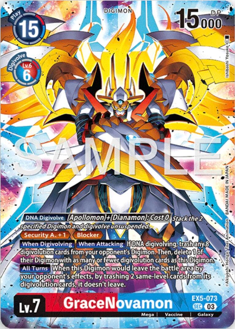 GraceNovamon (Digimon Story: Time Stranger Collector's Edition) — Animal Colosseum card