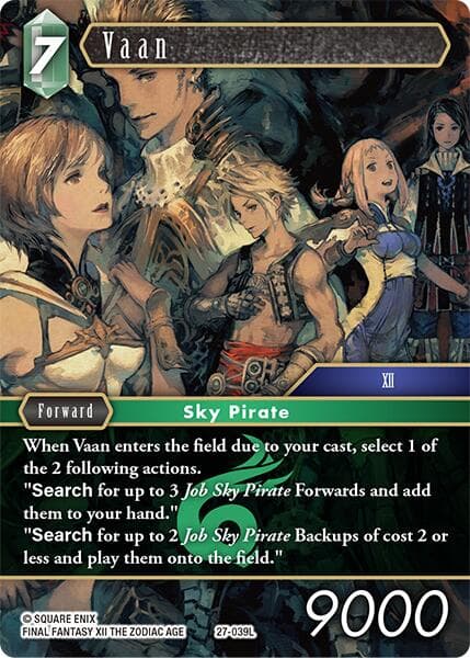 Vaan — Journey of Discovery card