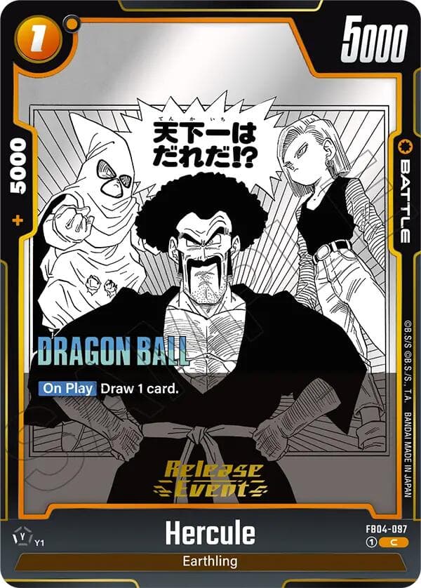 Hercule — Manga Booster 02 Release Event Cards card