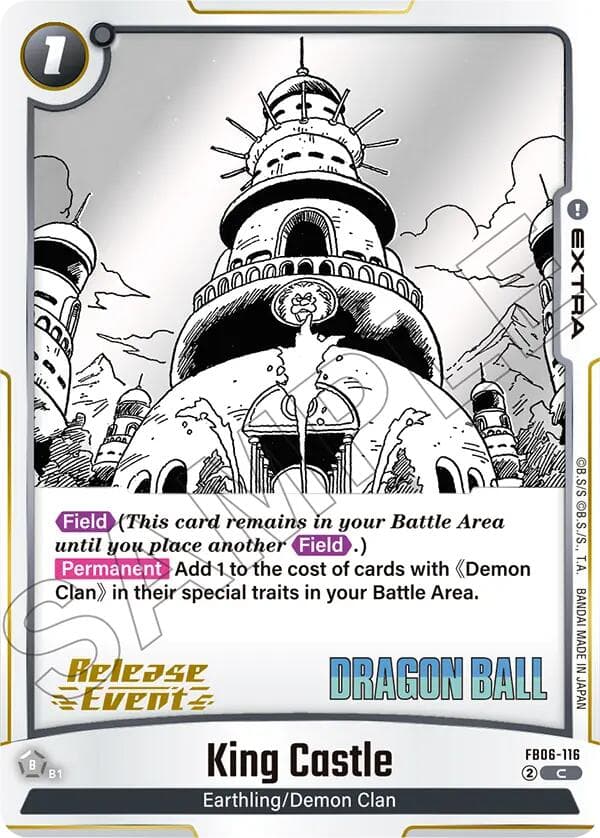 King Castle — Manga Booster 02 Release Event Cards card