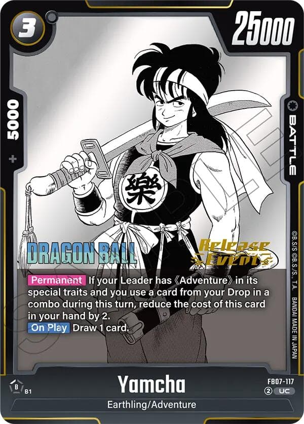Yamcha — Manga Booster 02 Release Event Cards card