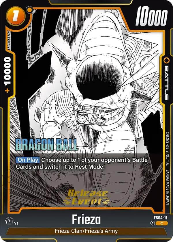 Frieza - FS04-11 — Manga Booster 02 Release Event Cards card