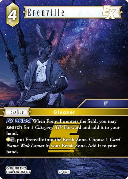 Erenville EX — Journey of Discovery card
