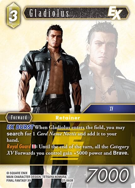 Gladiolus EX — Journey of Discovery card