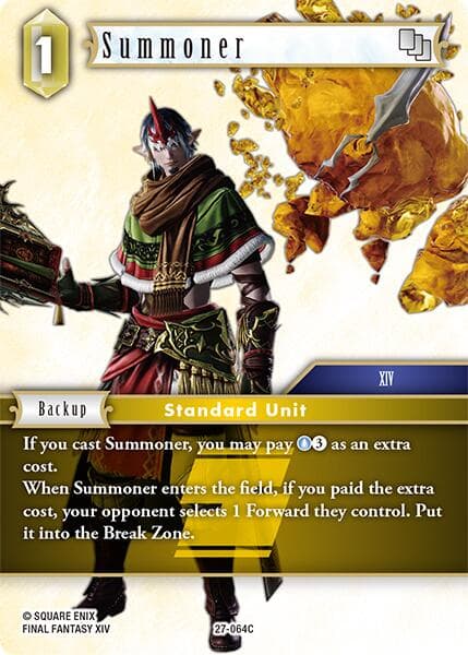 Summoner — Journey of Discovery card