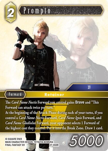 Prompto — Journey of Discovery card